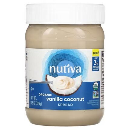 Nutiva, Organic Vanilla Coconut Spread, 11.5 oz (326 g), Nutiva, Bio-Vanille-Kokosnuss-Aufstrich, 326 g (11