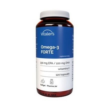Vitaler’s, Omega-3 FORTE 1000 mg 120 gel caps