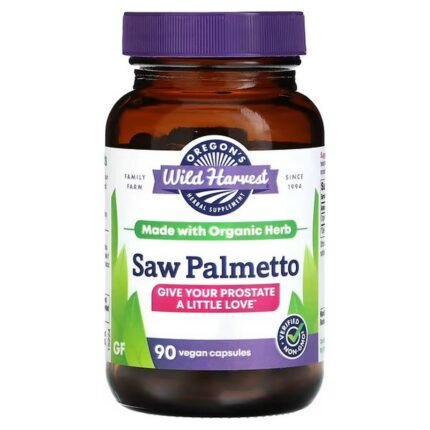 Oregon’s Wild Harvest, Saw Palmetto Berry, 90 Vegan Capsules, Oregons Wild Harvest, Sägepalmenbeere