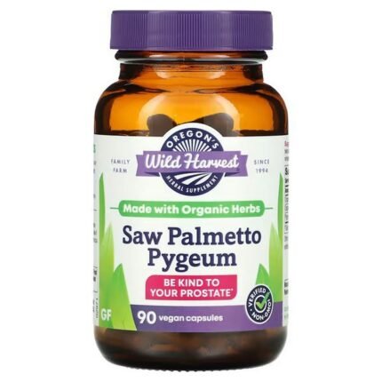 Oregon’s Wild Harvest, Saw Palmetto Pygeum, 90 Gelatin Capsules, Oregons Wild Harvest, Sägepalme-Pygeum