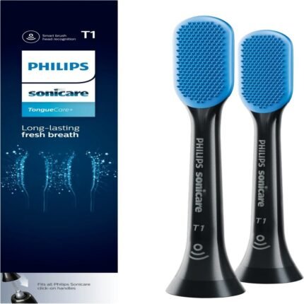 Philips Sonicare TongueCare+ Tongue cleaning head black HX8072/11 2 pcs