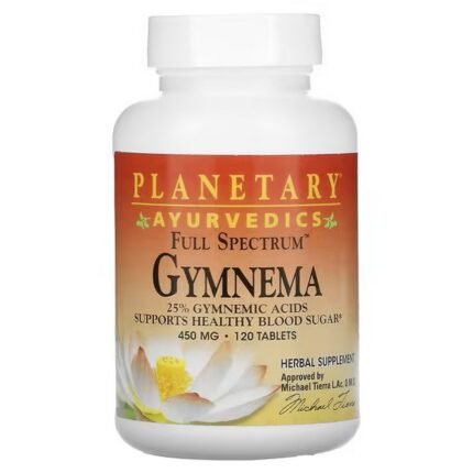 Planetary Herbals, Ayurvedics, Full Spectrum Gymnema, 450 mg, 120 Tablets, Planetary Herbals, Ayurvedics, Джимнема полного спектра, 450 мг
