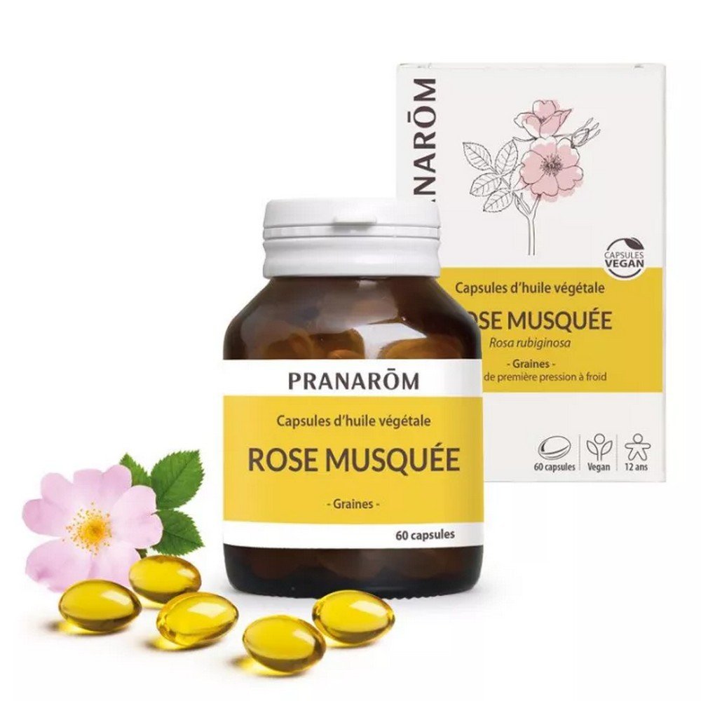 Pranarom Rosehip Pranacaps 60 Capsules Pranarom Rosehip Pranacaps 60 Capsules