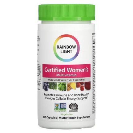 Rainbow Light, Certified Women’s Multivitamins, 120 Vegetarian Capsules, Rainbow Light, Zertifizierte Multivitamine für Frauen