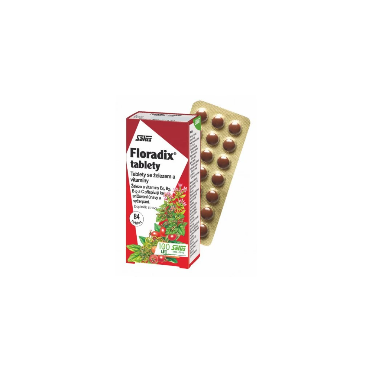 Salus Floradix Iron+ 84 tablets Salus Floradix Iron+ 84 tablets