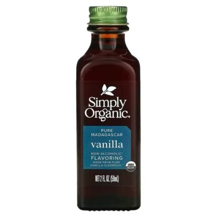 Simply Organic, Madagascar Vanilla, Non-Alcoholic Flavors, Homegrown, 2 fl oz (59 ml), Simply Organic, Madagascar-Vanille, alkoholfreie Aromen, eigener Anbau