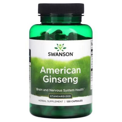 Swanson, American Ginseng, 120 capsules;Swanson, Amerikanischer Ginseng