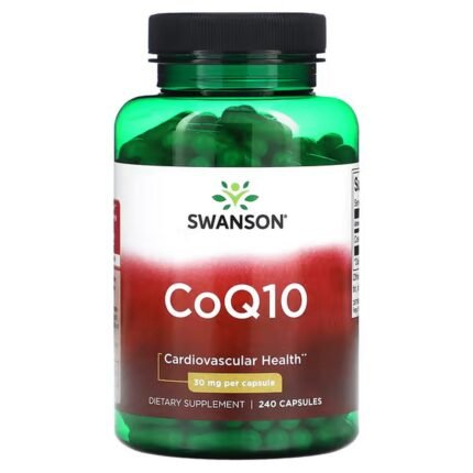Swanson, CoQ10, 30 mg, 240 capsules, Swanson, CoQ10, 30 мг