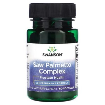 Swanson, Saw Palmetto Complex, 60 Softgels, Swanson, Sägepalmen-Komplex