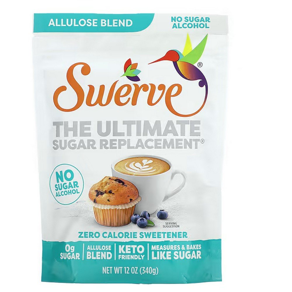 Swerve, The Ultimate Sugar Replacement, Allulose Blend, 340 g (12 oz.), Swerve, The Ultimate Sugar Replacement, Allulose Blend Swerve, The Ultimate Sugar Replacement, Allulose Blend, 340 g (12 oz.), Swerve, The Ultimate Sugar Replacement, Allulose Blend