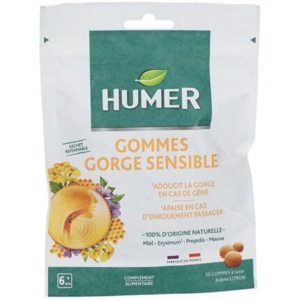 Urgo Humer Sensitive Throat 30 Erasers