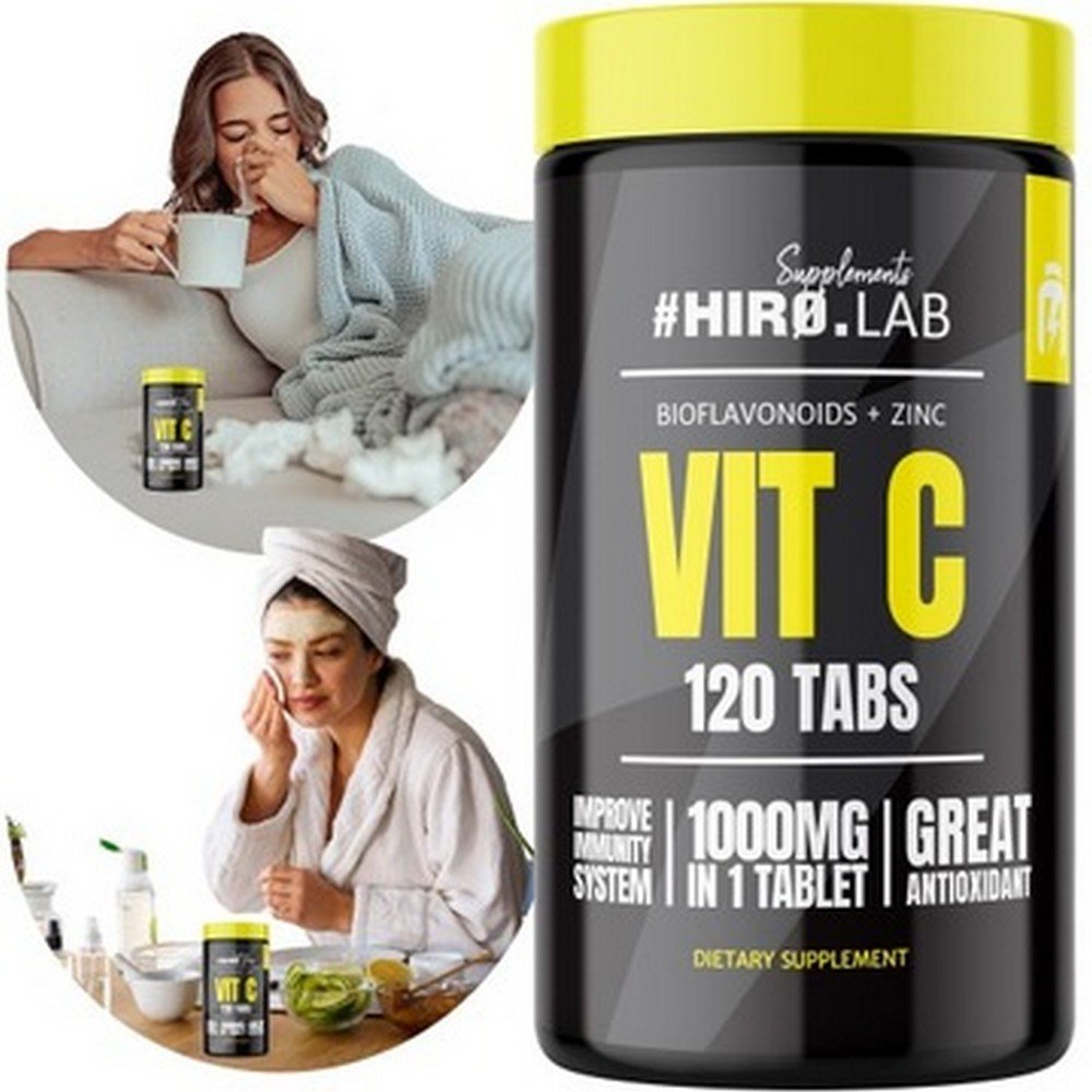 HIRO.LAB, Vitamin C – 120 Tabs. HIRO.LAB, Vitamin C – 120 Tabs.