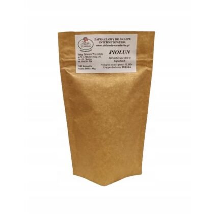 Wormwood 100 capsules, PARASITES, DIGESTION, VIRUSES, Piołun 100 kapsułek, PASOŻYTY, TRAWIENIE