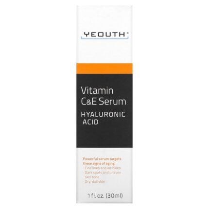 Yeouth, Vitamin C & E Serum, 1 fl oz (30 ml), Yeouth, Vitamin C & E Serum, Serum mit Vitamin C und E