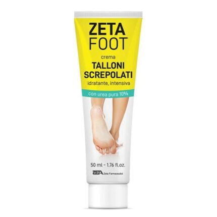 Zeta Farmaceutici ZetaFoot Chapped Heel Cream (50ml), Zeta Farmaceutici ZetaFoot Crema Talloni Screpolati (50ml)